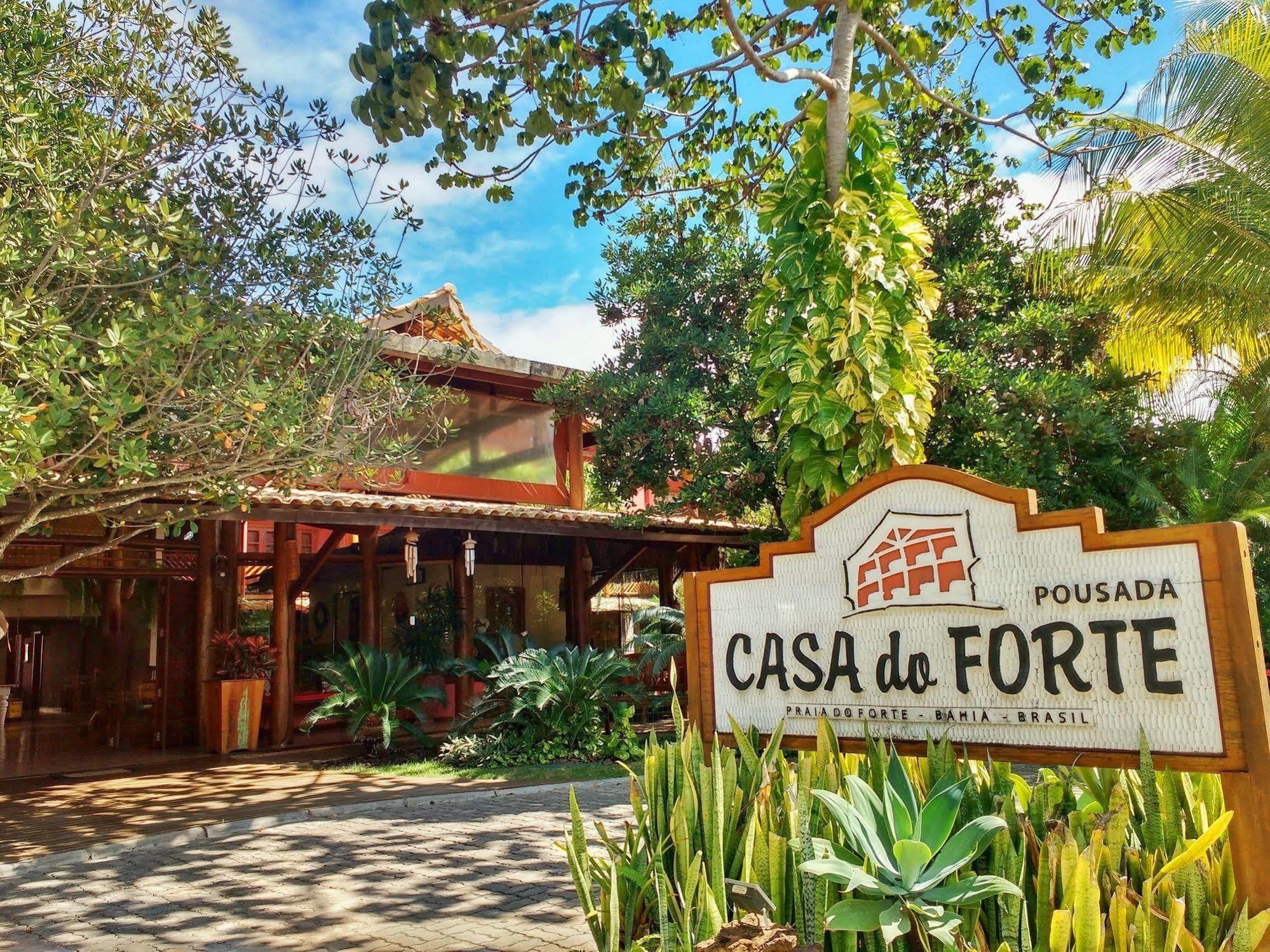 Pousada Casa Do Forte Mata de Sao Joao Buitenkant foto